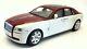 Kyosho 1/18 Scale 08802ewr Rolls Royce Ghost English White/met Red
