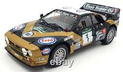 Kyosho 1/18 Scale Diecast 08306E Lancia Rally 037 1985 Rally #1 Tabaton
