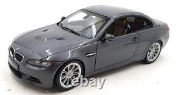 Kyosho 1/18 Scale Diecast 08738GR BMW M3 Convertible Grey