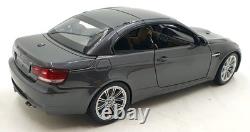 Kyosho 1/18 Scale Diecast 08738GR BMW M3 Convertible Grey
