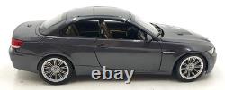 Kyosho 1/18 Scale Diecast 08738GR BMW M3 Convertible Grey