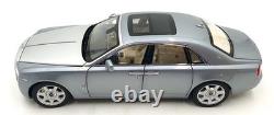 Kyosho 1/18 Scale Diecast 08801S Rolls-Royce Ghost Jubilee Silver
