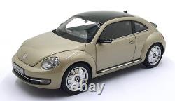 Kyosho 1/18 Scale Diecast 08811MS Volkswagen The Beetle Coupe Moon Rock Silver