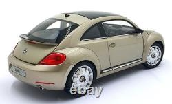 Kyosho 1/18 Scale Diecast 08811MS Volkswagen The Beetle Coupe Moon Rock Silver