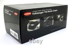Kyosho 1/18 Scale Diecast 08811MS Volkswagen The Beetle Coupe Moon Rock Silver