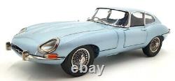 Kyosho 1/18 Scale Diecast 08954SBL Jaguar E-type Coupe Silver Blue