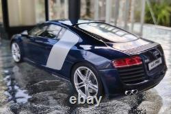 Kyosho 1/18 Scale Diecast 09213BL Audi R8 Blue