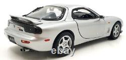 Kyosho 1/18 Scale Diecast 12000 Mazda RX-7 R-Handle 7009S Silver
