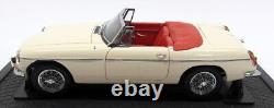 Kyosho 1/18 Scale Diecast 7017W MG MGB Mk 1 Roadster White