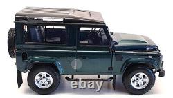 Kyosho 1/18 Scale Diecast Car 08901G Land Rover Defender 90 Aintree Green