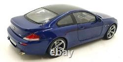 Kyosho 1/18 Scale Diecast DC141124K BMW M6 Blue