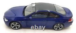 Kyosho 1/18 Scale Diecast DC141124K BMW M6 Blue