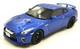 Kyosho 1/18 Scale Diecast Ksr18044bl2 Nissan Gt-r Premium Edition Blue