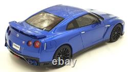 Kyosho 1/18 Scale Diecast KSR18044BL2 Nissan GT-R Premium edition Blue