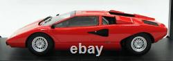Kyosho 1/18 Scale Model C09531R Lamborghini Countach LP400 Red