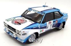 Kyosho 1/18 Scale Model Car 08376D 1981 Fiat 131 Abarth #1 Costa Smeralda
