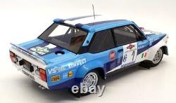 Kyosho 1/18 Scale Model Car 08376D 1981 Fiat 131 Abarth #1 Costa Smeralda