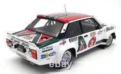 Kyosho 1/18 Scale Model Car 08376E 1978 Fiat 131 Abarth #3 1000 Lakes