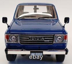 Kyosho 1/18 Scale Model Car 08956BL 1980 Toyota Land Cruiser 60 Blue