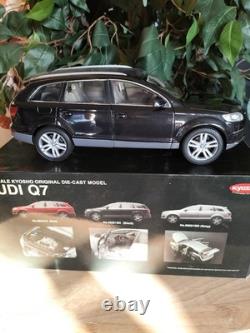Kyosho Audi Q7 1/18 Scale Die Cast Model. Excellent Condition. Black Kyosho Audi Q7 1/18 Scale Die Cast Model. Excellent Condition. Black