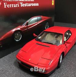 Kyosho Ferrari Testarossa 118 Scale Original Die-Cast Model Red Japan Exc+ Rare