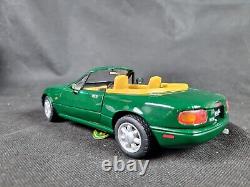 Kyosho Mazda Miata MX5 1/18 Scale Diecast Hard Top Convertible Car Green z455