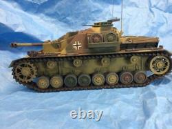 LATE STUG IV FULLY BUILT 1/18 Scale NOT 1/16 Custom Ultimate Soldier 21st Tank