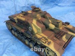 LATE STUG IV FULLY BUILT 1/18 Scale NOT 1/16 Custom Ultimate Soldier 21st Tank