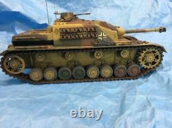 LATE STUG IV FULLY BUILT 1/18 Scale NOT 1/16 Custom Ultimate Soldier 21st Tank