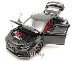 LCD Models 1/18 Scale Diecast LCD18005B-BL 2020 Honda Civic Type R Black