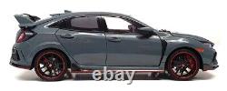 LCD Models 1/18 Scale Diecast LCD18005B-GR 2020 Honda Civic Type R Grey
