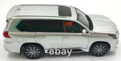 LCD Models 1/18 Scale Diecast LCD18010-SI Lexus LX570 Silver