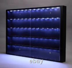 LED Display Case for Mini GT Wall Cabinet 1/64 Scale Diecast Model Car