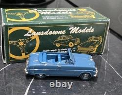 Lansdowne LDM 7B 1956 FORD ZEPHYR SIX Convertible' Blue' 1.43 Scale