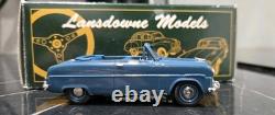 Lansdowne LDM 7B 1956 FORD ZEPHYR SIX Convertible' Blue' 1.43 Scale