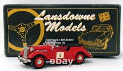 Lansdowne Models 1/43 Scale LDM25 1954 Singer SM Roadster Sports #4 MSMC