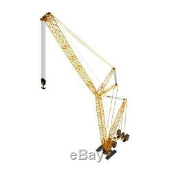 Liebherr LR1600-2 Crane with Derrick Rig (Yellow) NZG 150 Scale Model #843 New