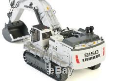 Liebherr R9150 Mining Excavator White WSI 150 Scale Diecast Model #04-2023 New