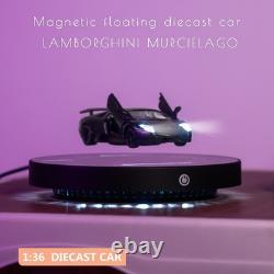 Limited Edition Magnetic Floating Diecast Car Vehicle with LED 136 scale