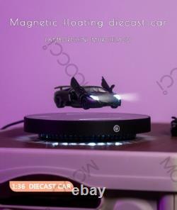 Limited Edition Magnetic Floating Diecast Car Vehicle with LED 136 scale