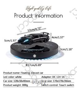 Limited Edition Magnetic Floating Diecast Car Vehicle with LED 136 scale