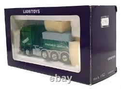 Lion Toys 1/50 Scale LT03G Mercedes Benz Actros Truck Kubler Green