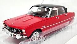 MCG 1/18 Rover 3500 V8 P6 1974 Red / Black Diecast Scale Model Car