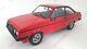 Mcg 118 Scale Diecast Model Car Ford Escort Mk2 Rs 2000 In Red