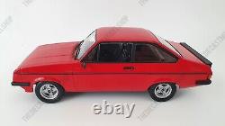 MCG 118 Scale Diecast Model Car Ford Escort Mk2 RS 2000 in Red