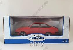 MCG 118 Scale Diecast Model Car Ford Escort Mk2 RS 2000 in Red