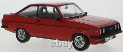 MCG 118 Scale Diecast Model Car Ford Escort Mk2 RS 2000 in Red