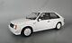 Mcg 118 Scale Diecast Model Car Opel Kadett D Gte (vauxhall Astra Mk1) White