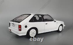 MCG 118 Scale Diecast Model Car Opel Kadett D GTE (Vauxhall Astra mk1) White