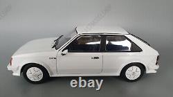 MCG 118 Scale Diecast Model Car Opel Kadett D GTE (Vauxhall Astra mk1) White